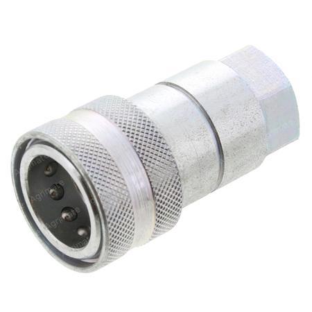 FEMALE COUPLER - NV (ISO V)
COUPLER  3/8'' - BSPP 3/8'' FEMALE