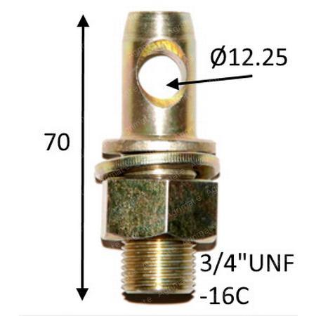 EYEBOLT
L 70 MM - 3/4'' UNF