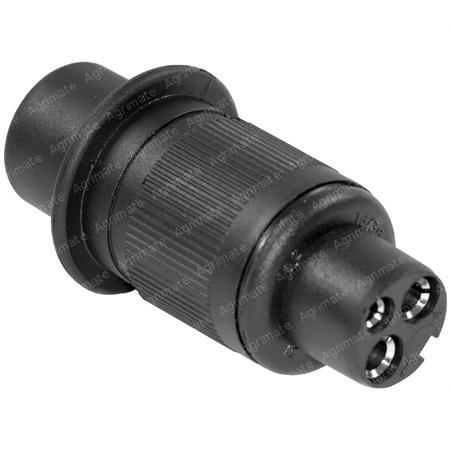 PLASTIC PLUG
3 PINS - 12/24V - FEMALE