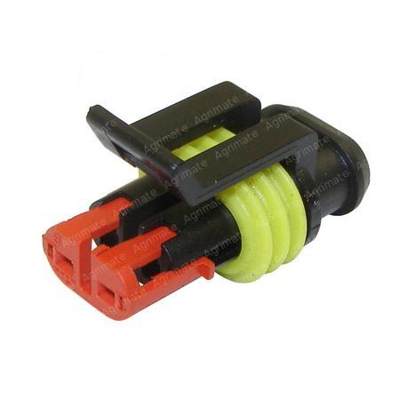 SUPERSEAL CON. 1.5 mm MALE
FOR FEMALE TERMINAL - 2 POLES