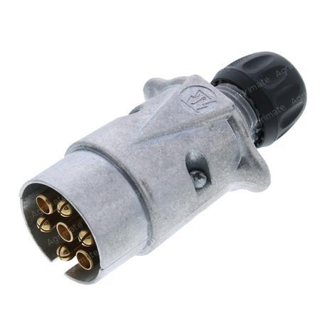 ALUMINIUM PLUG
7 PINS - 12V - SCREW CONNECTIONS