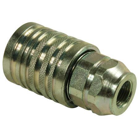 ISO A PUSH-PULL COUPLING FEMALE
3/8 BSP - COUPLING Ø 23.7MM (1/2)