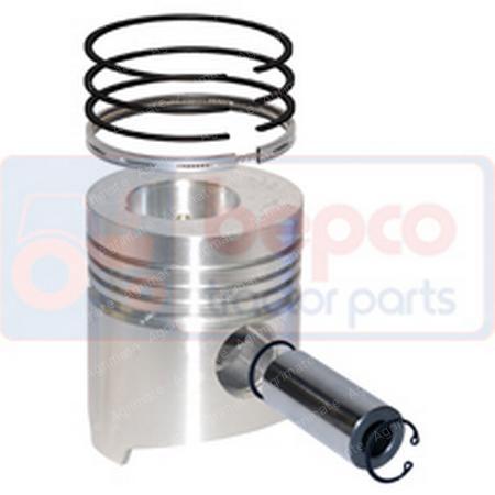 PISTON WITH RINGS
Ø 95 MM - STD