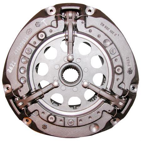 CLUTCH COVERS SINGLE - 9 X RED SPRINGS
Ø 310 - 3 LEVERS - FIXED HUB 1 5/8'' - 25
