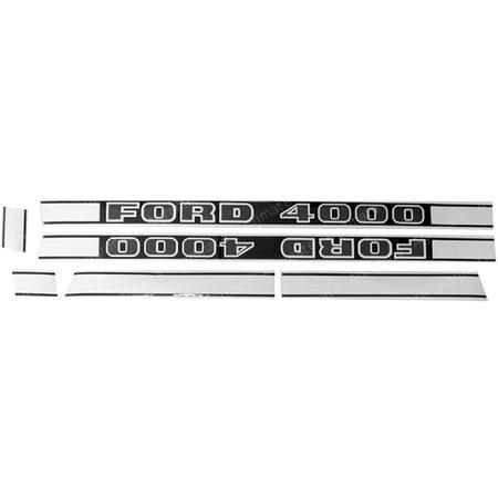DECAL SET
FORD 4000N