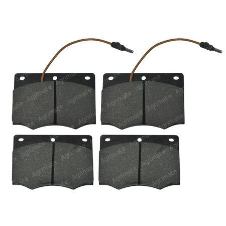 DISC BRAKE PAD SET
4 PCS