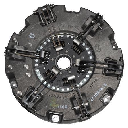 DOU.CLUTCH - CONTAINS TRANS. PLATE SPRING SINTERED
310/310 - 6 LEVERS - PTO 45 - 16 / 8 PADS