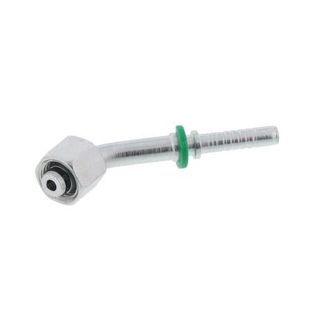 SWAGE NIPPLE METRIC 24° CONE L TYPE - FEMALE - 45°
M14 X 1.5 - HOSE 1/4''