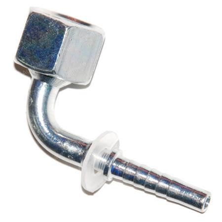 SWAGE NIPPLE METRIC 24° CONE L TYPE - FEMALE - 90°
M16 X 1.5 - HOSE 5/16''
