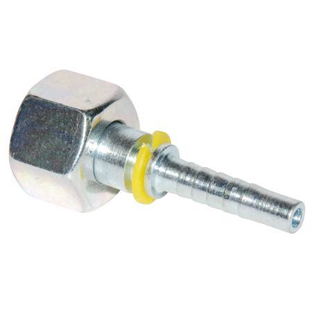 SWAGE NIPPLE METRIC 24° CONE L TYPE - FEMALE
M18 X 1.5 - HOSE 3/8''