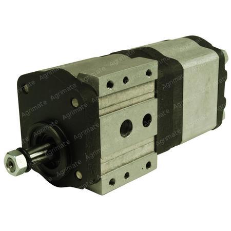 DUAL HYDRAULIC PUMP
19 + 11 CC