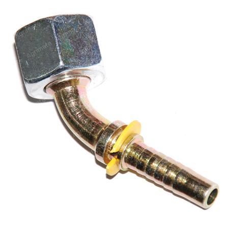 SWAGE NIPPLE METRIC 24° CONE S TYPE - FEMALE - 90°
M18 X 1.5 - HOSE 1/4''
