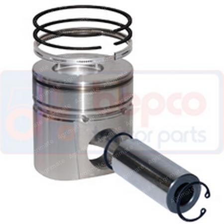 PISTON WITH RINGS
Ø 102 MM - STD