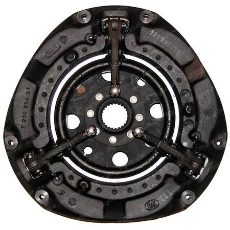DOUBLE CLUTCH - CONTAINS PTO PLATE
250/300 - 3 LEVERS - PTO 1 5/8'' - 25 - 9 RED SP.