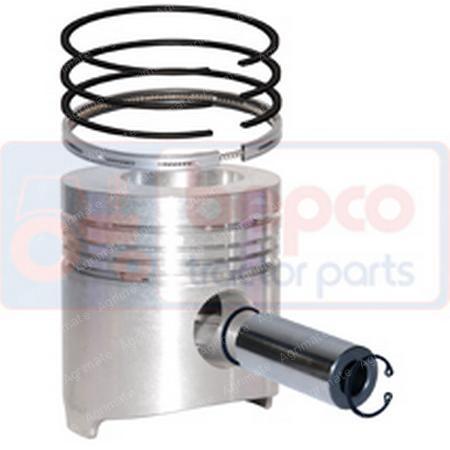 PISTON WITH RINGS
Ø 95 MM - STD