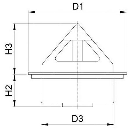 THERMOSTAT
Ø 57 MM - H 46 MM - 82°C