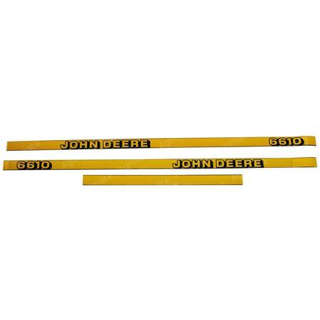DECAL SET
JD 6610 + SE