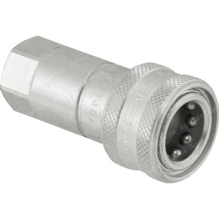 FEMALE COUPLER - HNV (ISO B)
COUPLER  1/4'' - BSPP 1/4'' FEMALE