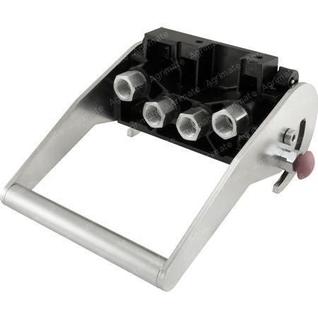 2PS06 MULTI-COUPLER CONNECTOR (FIXED PART)
4 LINES 3/8'' - 3/8 BSP THREAD