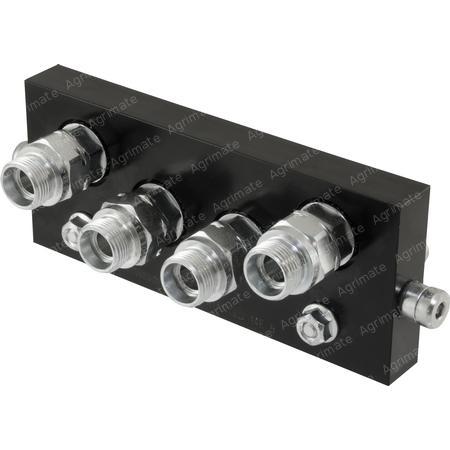 MULTI-COUPLER CONNECTOR 2PS06 (MOVING PART)
4 LINES 3/8'' - M22x1.5 THREAD (15L)