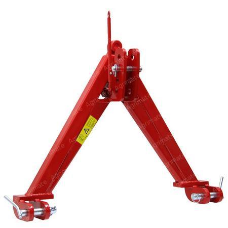 LINKAGE TRIANGLE - TRACTOR SIDE
CAT 2 - 825 MM - H 750 MM