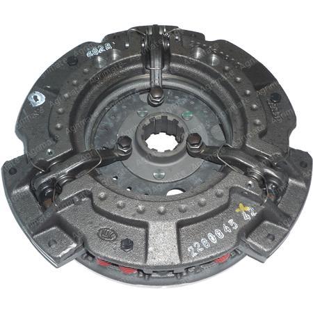 DOU. CLUT. - CONTAINS PTO PLATE - 9 X RED SPRINGS
230/270 - 3 LEVERS - PTO 1 3/4'' - 10