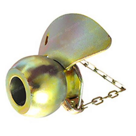 LOWER LINK BALL WITH GUIDE CONE
CAT 3/3 - 37.3 x 64 mm