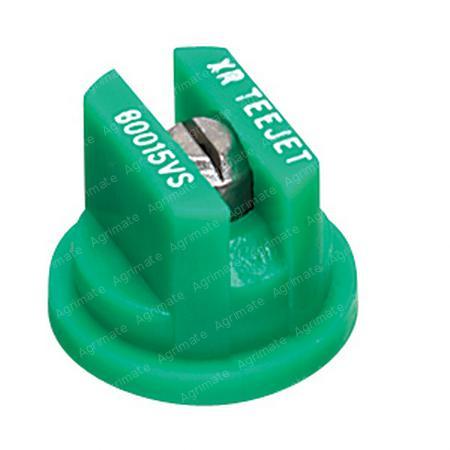 LOW FLOW FLAT JET NOZZLE -  GREEN
XR-VS - 80° - 1 / 4 Bar