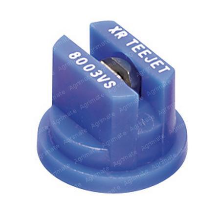 LOW FLOW FLAT JET NOZZLE -  BLUE
XR-VS - 80° - 1 / 4 Bar