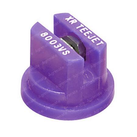 FLAT JET NOZZLE - VIOLET
XR-VS - 80° - 1 / 4 Bar