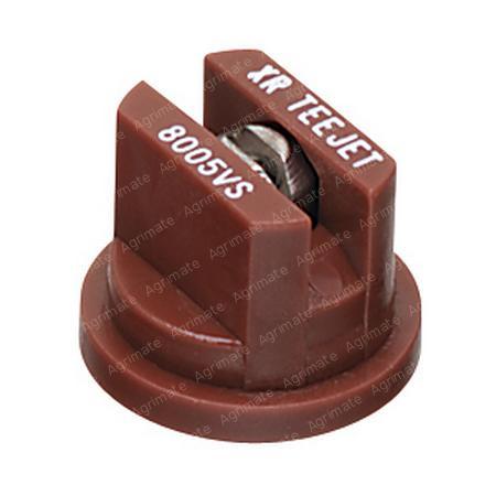 LOW FLOW FLAT JET NOZZLE -  BROWN
XR-VS - 80° - 1 / 4 Bar