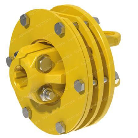 DISC FRICTION CLUTCH WITH BELLEVILLE
1'' 3/4-6Z - 165 daNm - K90/4TF - 36 x 89
