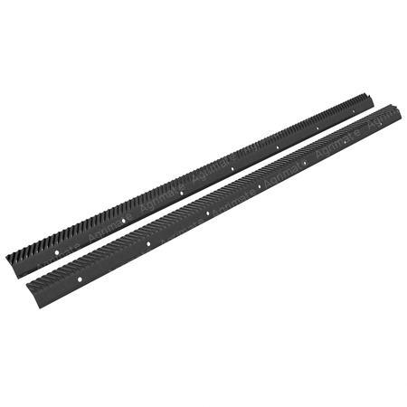 RASP BARS PAIR LH / RH
L 1565 mm -7 ROUND HOLES ON SMOOTH SIDE - 2 PC.