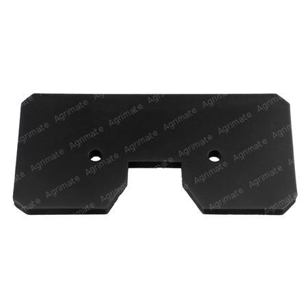 RUBBER PADDLE
L 200 X 100 MM - DEPTH FOR CHAIN 40 X 40 MM