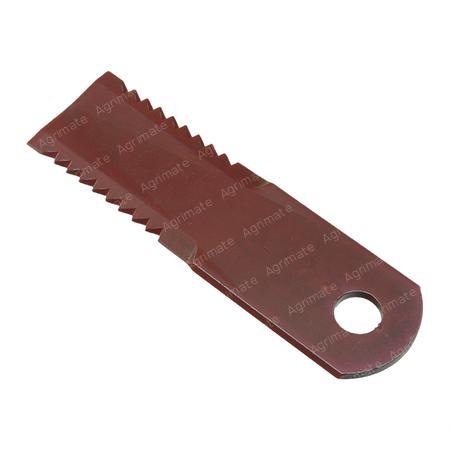 STRAW CHOPPER KNIFE
173 x 50 x 5 mm - Ø 18.1 mm - TOOTHED - 1 PC