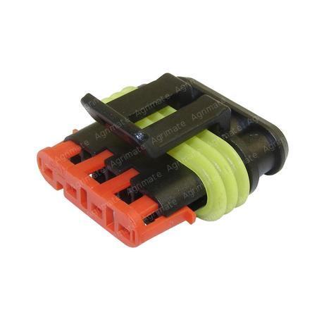 SUPERSEAL CON. 1.5 mm MALE
FOR FEMALE TERMINAL - 4 POLES