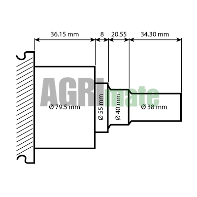 Technical drawing for CRANKSHAFT
CAST