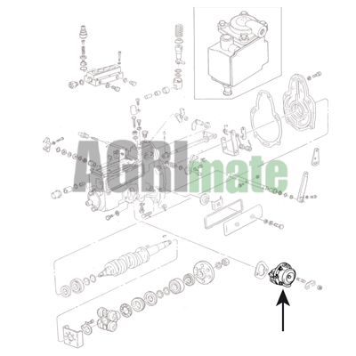 Technical drawing for FUEL PUMP