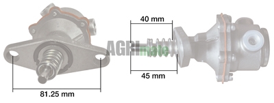 Technical drawing for FUEL PUMP
M12