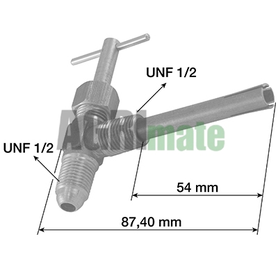 Technical drawing for FUEL TAP