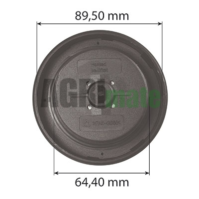 Technical drawing for FUEL TANK CAP
