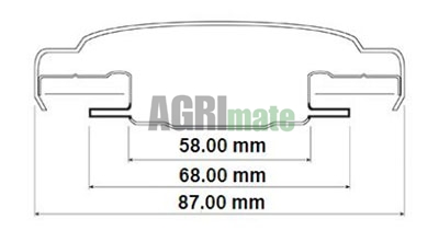Technical drawing for FUEL TANK CAP