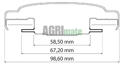 Technical drawing for FUEL TANK CAP