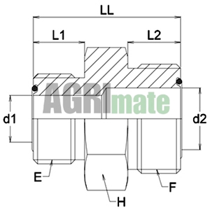 Technical drawing for ADAPTOR
M9/16ORFS-M9/16ORFS