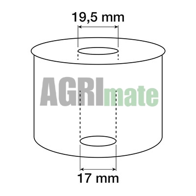 Technical drawing for FUEL FILTER