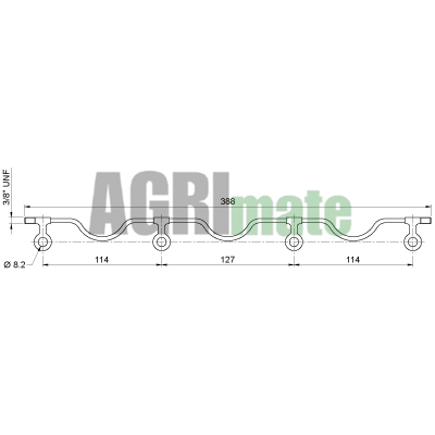 Technical drawing for LEAK OFF PIPE