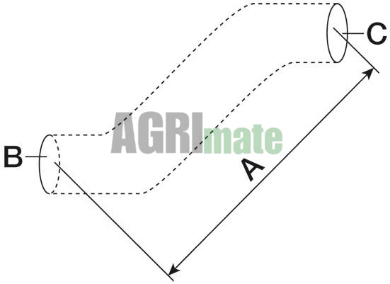 Technical drawing for BY-PASS HOSE
Ø 22 X 22 MM