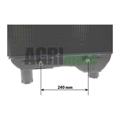 Technical drawing for RADIATOR