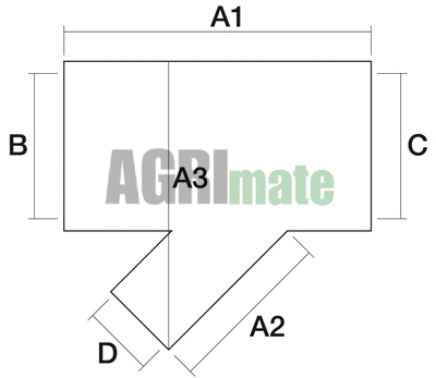 Technical drawing for BY-PASS HOSE
Ø 45.3 X 45.3 X 82 MM