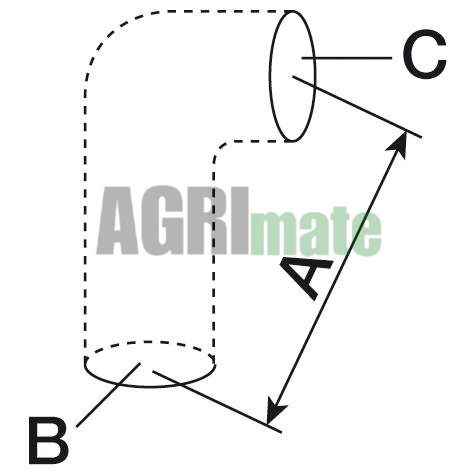 Technical drawing for BOTTOM HOSE
Ø 47 X 51 MM